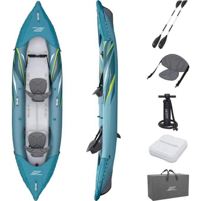 Байдарка (каяк) BESTWAY WAYPOINT ELITE X2, 382x101x35 см 65167 BW Байдарка (каяк) BESTWAY WAYPOINT ELITE X2, 382x101x35 см 65167 BW