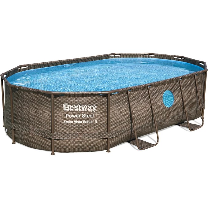 Чаша BESTWAY для каркасного бассейна 488х305х107см "Ротанг" P04111 Чаша BESTWAY для каркасного бассейна 488х305х107см "Ротанг" P04111