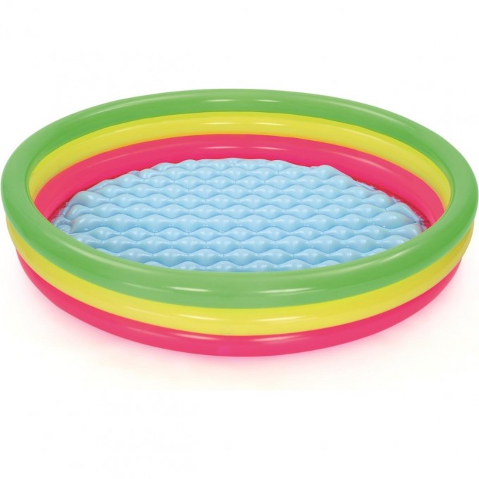 Детский надувной бассейн BESTWAY 152х30см "Лето" с надувным дном 51103 BW Детский надувной бассейн BESTWAY 152х30см "Лето" с надувным дном 51103 BW