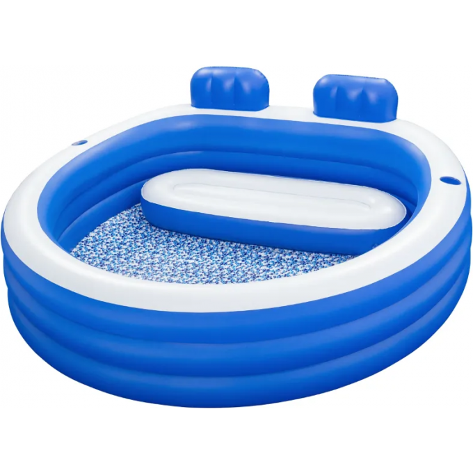 Детский надувной бассейн BESTWAY 231х219х79см с навесом, 850л, от 6 лет 54422 BW Детский надувной бассейн BESTWAY 231х219х79см с навесом, 850л, от 6 лет 54422 BW