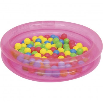 Детский надувной бассейн BESTWAY 91x20см с мячами (50шт)