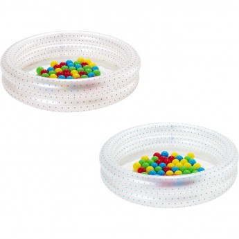 Детский надувной бассейн BESTWAY 91x20см с мячами (50шт)