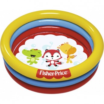 Детский надувной бассейн BESTWAY FISHER PRICE 91х25 см, с мячами (25 шт), от 2 лет Детский надувной бассейн BESTWAY FISHER PRICE 91х25 см, с мячами (25 шт), от 2 лет