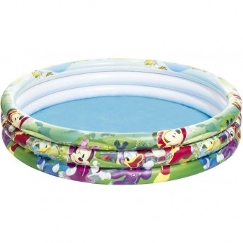 Детский надувной бассейн BESTWAY MICKEY MOUSE 122х25 см, 140 л, от 2 лет Детский надувной бассейн BESTWAY MICKEY MOUSE 122х25 см, 140 л, от 2 лет