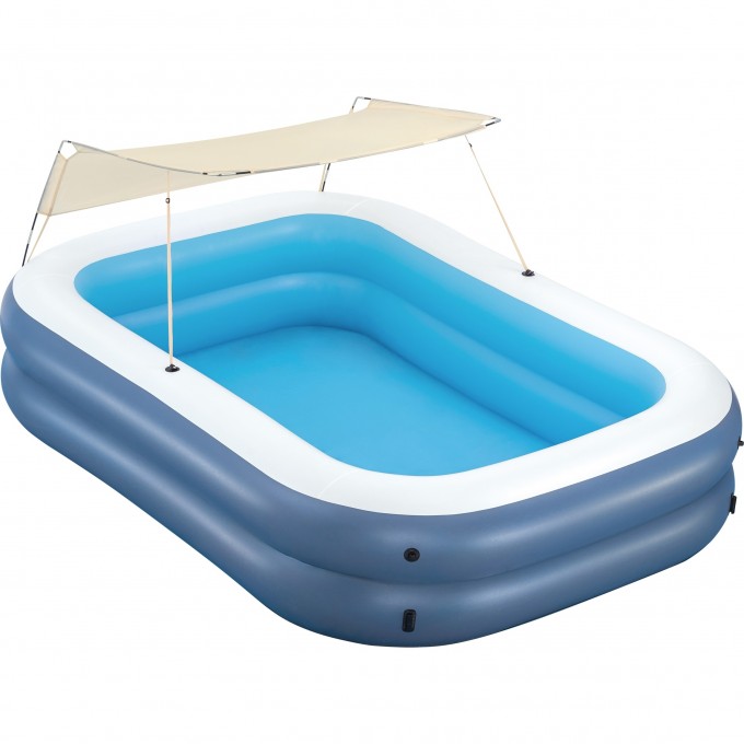 Детский надувной бассейн BESTWAY SUMMER BLISS 54449 254x178x140см с навесом , 778 л, от 6 лет 54449 BW