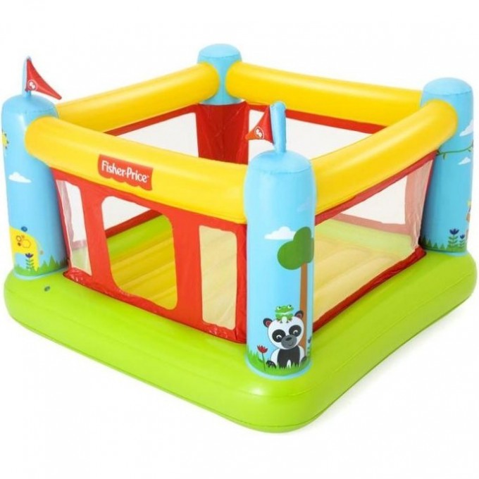 Игровой центр-батут BESTWAY FISHER PRICE , 175х173х135см 93553 BW Игровой центр-батут BESTWAY FISHER PRICE , 175х173х135см 93553 BW