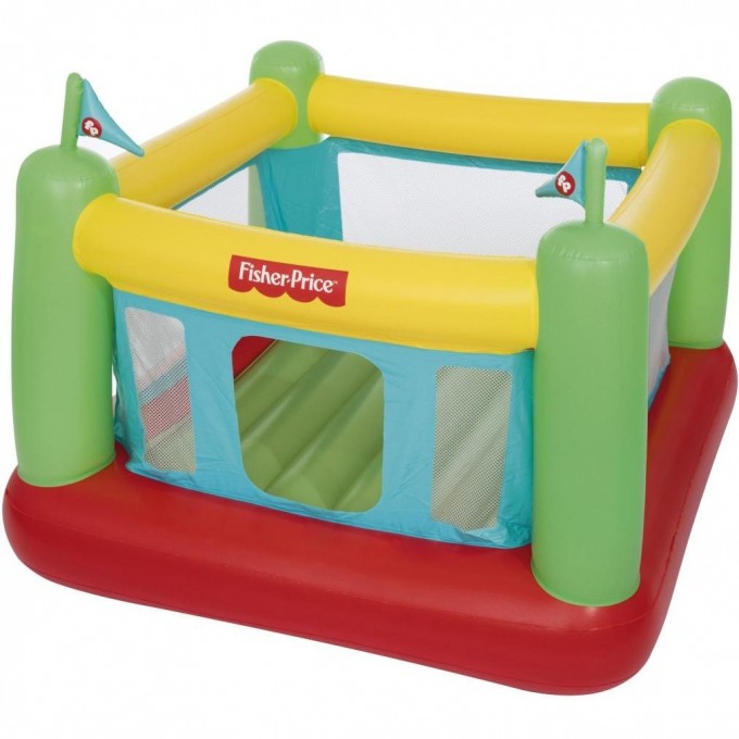 Игровой центр-батут BESTWAY "FISHER PRICE" 175х173х135 см, с мячами (50 шт), встроенный насос 220В, до 85 кг, от 3 лет 93533 BW Игровой центр-батут BESTWAY "FISHER PRICE" 175х173х135 см, с мячами (50 шт), встроенный насос 220В, до 85 кг, от 3 лет 93533 BW