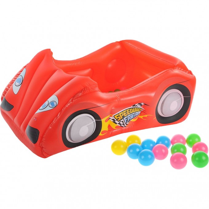 Игровой центр BESTWAY "МАШИНА FISHER PRICE" 119x79x51 см, с мячами (25 шт), от 2 лет 93535 BW Игровой центр BESTWAY "МАШИНА FISHER PRICE" 119x79x51 см, с мячами (25 шт), от 2 лет 93535 BW