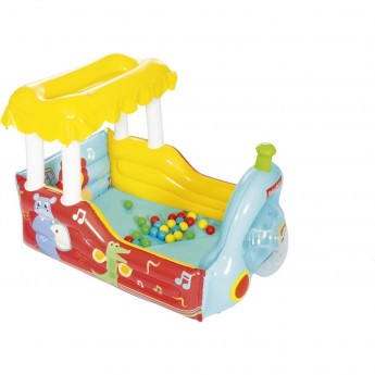 Игровой центр BESTWAY "ПАРОВОЗ FISHER PRICE" 132x94x89 см, с мячами (25 шт), от 2 лет Игровой центр BESTWAY "ПАРОВОЗ FISHER PRICE" 132x94x89 см, с мячами (25 шт), от 2 лет