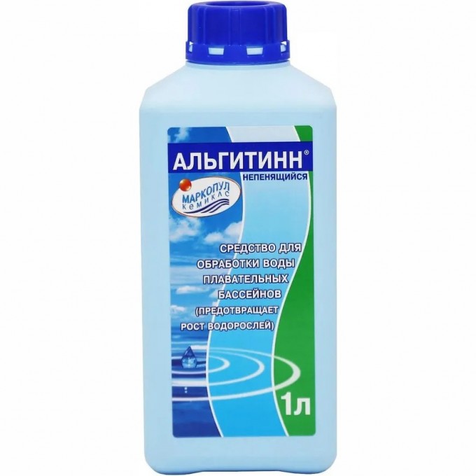 Жидкость для борьбы с водорослями альгитинн непенящийся МАРКОПУЛ КЕМИКЛС М07 1л бутылка M07 Жидкость для борьбы с водорослями альгитинн непенящийся МАРКОПУЛ КЕМИКЛС М07 1л бутылка M07