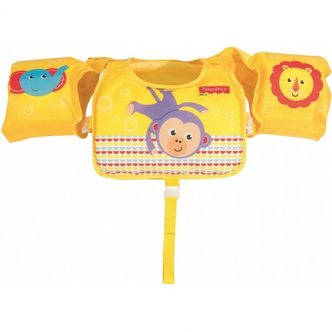 Жилет для плавания BESTWAY FISHER PRICE 18-30 кг, 3-6 лет 93522 BW Жилет для плавания BESTWAY FISHER PRICE 18-30 кг, 3-6 лет 93522 BW