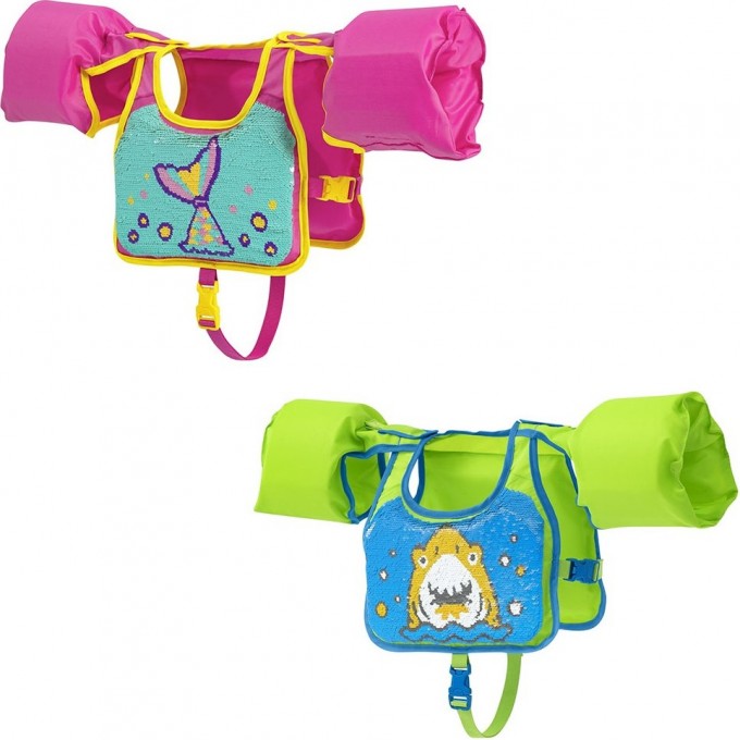 Жилет для плавания с рукавами BESTWAY 2 цвета 32257 BW Жилет для плавания с рукавами BESTWAY 2 цвета 32257 BW