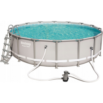 Каркасный бассейн BESTWAY 488х122 см, 19480 л. Каркасный бассейн BESTWAY 488х122 см, 19480 л.