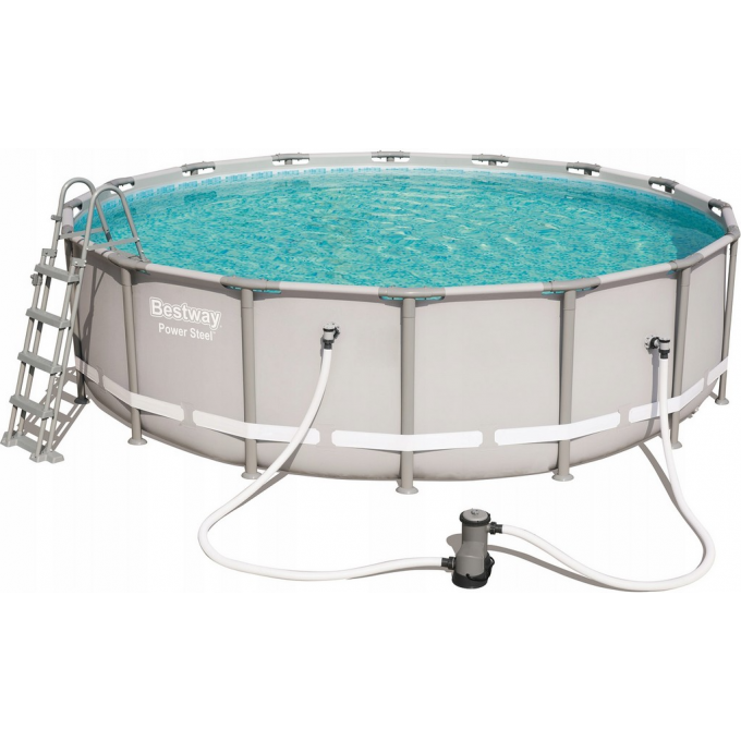 Каркасный бассейн BESTWAY 488х122 см, 19480 л. 56451 BW Каркасный бассейн BESTWAY 488х122 см, 19480 л. 56451 BW
