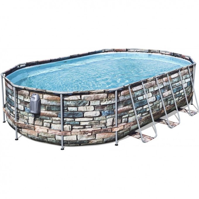 Каркасный бассейн BESTWAY POWER STEEL 610х366х122см, 20241л 5611R BW Каркасный бассейн BESTWAY POWER STEEL 610х366х122см, 20241л 5611R BW