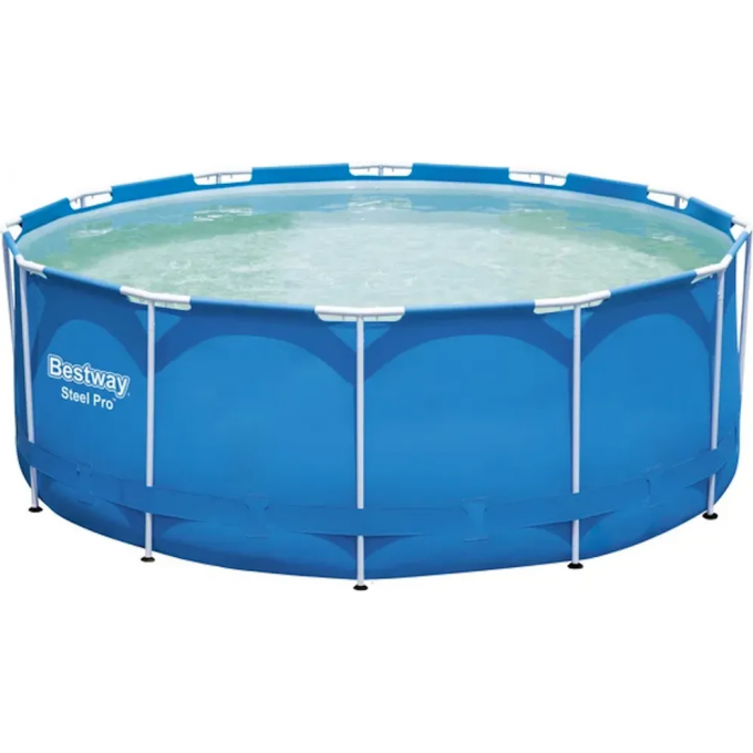 Каркасный бассейн BESTWAY STEEL PRO 13898/56420 366х122см, 10250л, фильтр-насос 2006л/ч, лестница 13898/56420 BW Каркасный бассейн BESTWAY STEEL PRO 13898/56420 366х122см, 10250л, фильтр-насос 2006л/ч, лестница 13898/56420 BW