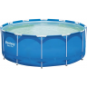 Каркасный бассейн BESTWAY STEEL PRO 13898/56420 366х122см, 10250л, фильтр-насос 2006л/ч, лестница 13898/56420 BW Каркасный бассейн BESTWAY STEEL PRO 13898/56420 366х122см, 10250л, фильтр-насос 2006л/ч, лестница 13898/56420 BW