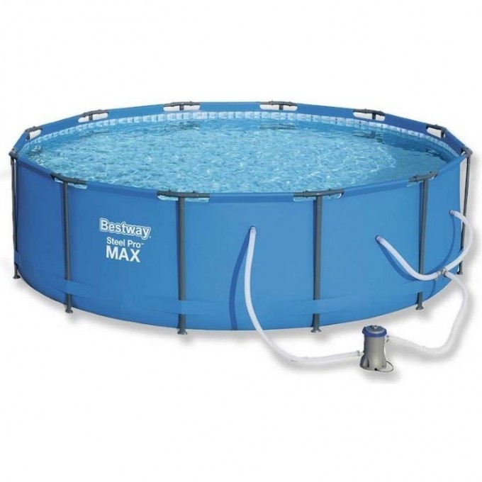 Каркасный бассейн BESTWAY STEEL PRO 14415, 305х100 см фильтр 14415 BW Каркасный бассейн BESTWAY STEEL PRO 14415, 305х100 см фильтр 14415 BW