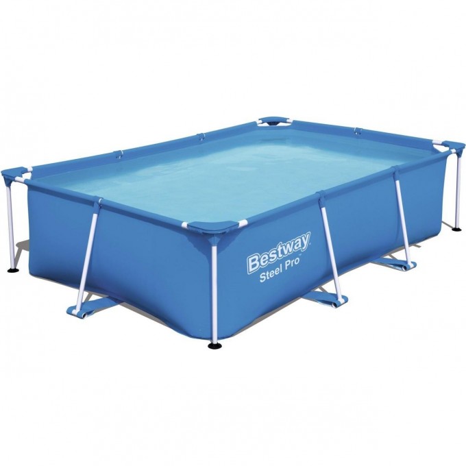 Каркасный бассейн BESTWAY STEEL PRO 259х170х61см, 2300л 56403 BW Каркасный бассейн BESTWAY STEEL PRO 259х170х61см, 2300л 56403 BW