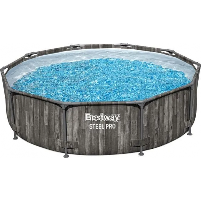 Каркасный бассейн BESTWAY STEEL PRO 305х76см, 4678л 561QV BW Каркасный бассейн BESTWAY STEEL PRO 305х76см, 4678л 561QV BW