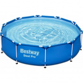 Каркасный бассейн BESTWAY STEEL PRO 305х76см, 4678л Каркасный бассейн BESTWAY STEEL PRO 305х76см, 4678л