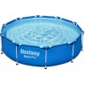 Каркасный бассейн BESTWAY STEEL PRO 305х76см, 4678л 56677 BW Каркасный бассейн BESTWAY STEEL PRO 305х76см, 4678л 56677 BW