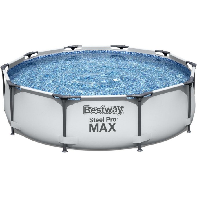 Каркасный бассейн BESTWAY STEEL PRO MAX 305х76см, 4678л + фильтр-насос 1249 л/ч 56408 BW Каркасный бассейн BESTWAY STEEL PRO MAX 305х76см, 4678л + фильтр-насос 1249 л/ч 56408 BW
