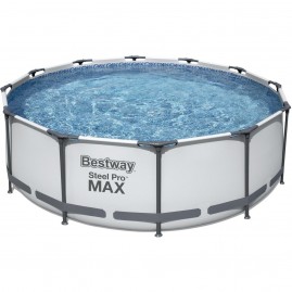 Каркасный бассейн BESTWAY STEEL PRO MAX 366х100см, 9150л + фильтр-насос 2006 л/ч Каркасный бассейн BESTWAY STEEL PRO MAX 366х100см, 9150л + фильтр-насос 2006 л/ч