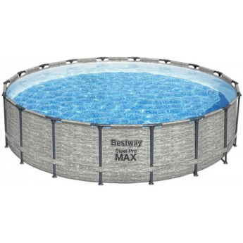 Каркасный бассейн BESTWAY STEEL PRO MAX 5618Y 549х122см, 23062л, фильтр-насос 5678л/ч, лестница, тент Каркасный бассейн BESTWAY STEEL PRO MAX 5618Y 549х122см, 23062л, фильтр-насос 5678л/ч, лестница, тент