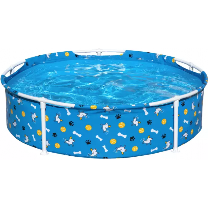 Каркасный бассейн для животных BESTWAY FETCHIN' FUN PET PLAY POOL 122х30,5см 561KM BW Каркасный бассейн для животных BESTWAY FETCHIN' FUN PET PLAY POOL 122х30,5см 561KM BW
