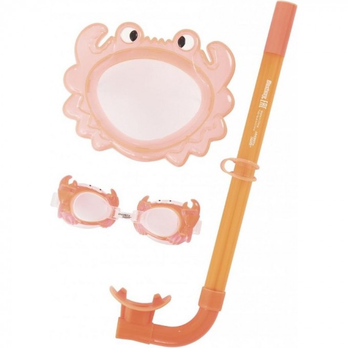 Комплект для плавания BESTWAY МОРСКИЕ ОБИТАТЕЛИ 3-6 лет, оранжевый 24019 BW OPAHJEBYII Комплект для плавания BESTWAY МОРСКИЕ ОБИТАТЕЛИ 3-6 лет, оранжевый 24019 BW OPAHJEBYII