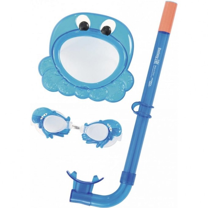 Комплект для плавания BESTWAY МОРСКИЕ ОБИТАТЕЛИ 3-6 лет, синий 24019 BW CIHII Комплект для плавания BESTWAY МОРСКИЕ ОБИТАТЕЛИ 3-6 лет, синий 24019 BW CIHII