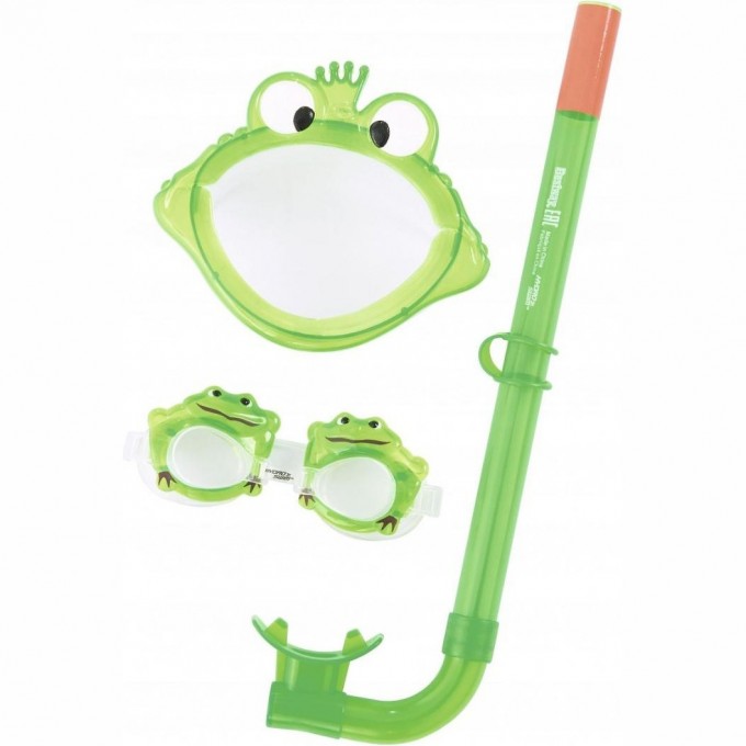 Комплект для плавания BESTWAY МОРСКИЕ ОБИТАТЕЛИ 3-6 лет, зеленый 24019 BW ZELEHYII Комплект для плавания BESTWAY МОРСКИЕ ОБИТАТЕЛИ 3-6 лет, зеленый 24019 BW ZELEHYII