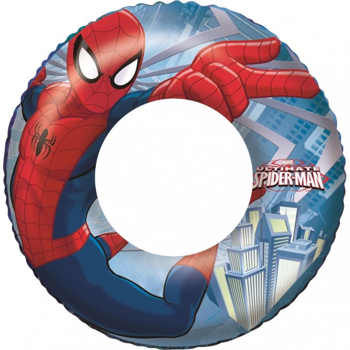 Круг для плавания BESTWAY SPIDER-MAN 98003 56 см 98003 BW Круг для плавания BESTWAY SPIDER-MAN 98003 56 см 98003 BW
