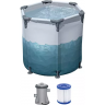 Ледяная купель BESTWAY "GLACIAL DIP ICE BATH POD" 90х80см, 253л, фильтр-насос 1249л/ч, тент 6002K BW Ледяная купель BESTWAY "GLACIAL DIP ICE BATH POD" 90х80см, 253л, фильтр-насос 1249л/ч, тент 6002K BW