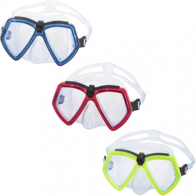 Маска для плавания BESTWAY EVER SEA от 7 лет, 3 цвета 22040 BW Маска для плавания BESTWAY EVER SEA от 7 лет, 3 цвета 22040 BW