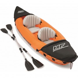 Надувная байдарка BESTWAY LITE-RAPID X2, 321х88см, до 160кг Надувная байдарка BESTWAY LITE-RAPID X2, 321х88см, до 160кг