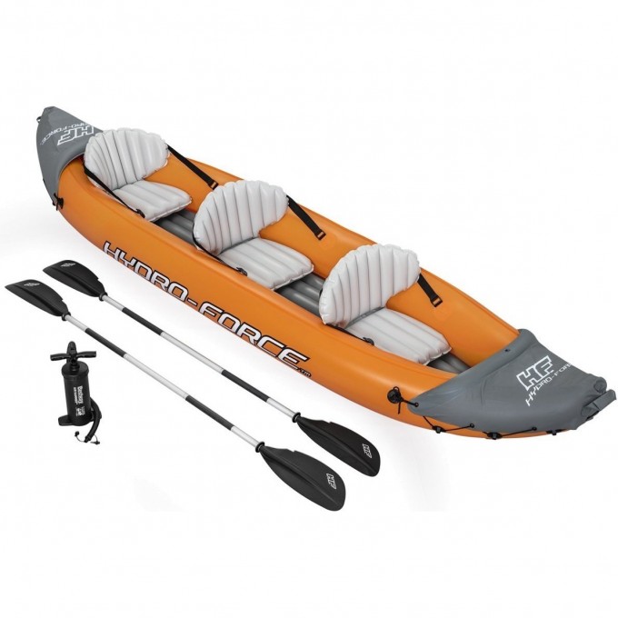 Надувная байдарка BESTWAY RAPID X3 385х100см (381х100см), до 250кг 65132 BW Надувная байдарка BESTWAY RAPID X3 385х100см (381х100см), до 250кг 65132 BW