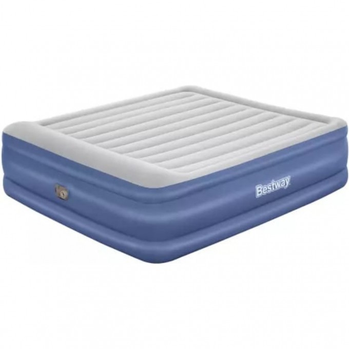 Надувная кровать 193х203х56см BESTWAY с подголовником 67692 BW Надувная кровать 193х203х56см BESTWAY с подголовником 67692 BW