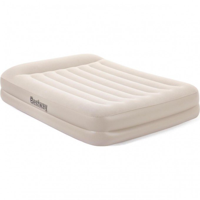 Надувная кровать BESTWAY с подголовником, встроенный насос, 152х203х42см, до 300 кг 67696 BW Надувная кровать BESTWAY с подголовником, встроенный насос, 152х203х42см, до 300 кг 67696 BW