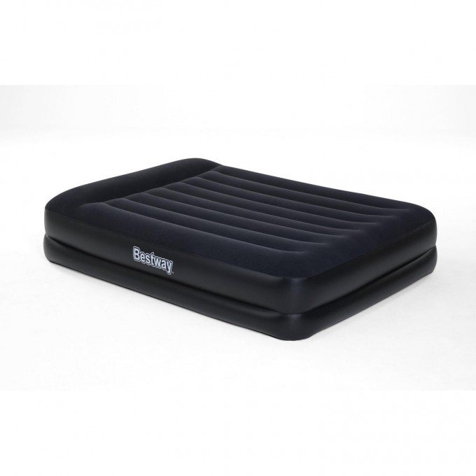 Надувная кровать BESTWAY TRITECH 152х203х46см с подголовником, встроенный насос 220V 67403 BW Надувная кровать BESTWAY TRITECH 152х203х46см с подголовником, встроенный насос 220V 67403 BW