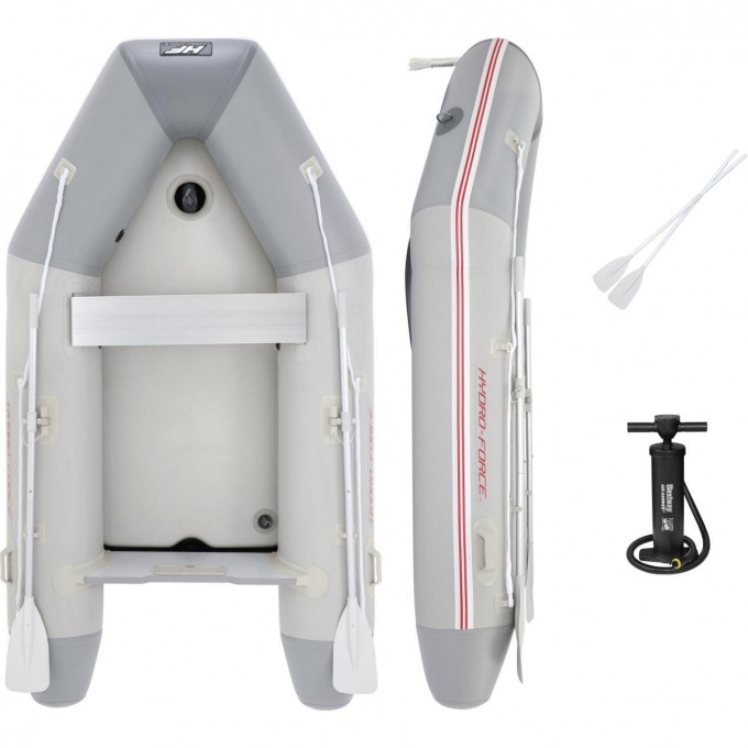 Надувная лодка "CASPIAN PRO" 280х152х42см с жёстким дном, вёсла 162см, насос, транец, до 480кг 65047 BW Надувная лодка "CASPIAN PRO" 280х152х42см с жёстким дном, вёсла 162см, насос, транец, до 480кг 65047 BW