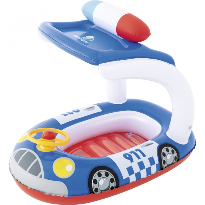 Надувная лодочка BESTWAY МАШИНА 34103 с тентом 98х66 см, от 3 до 6 лет 34103 BW Надувная лодочка BESTWAY МАШИНА 34103 с тентом 98х66 см, от 3 до 6 лет 34103 BW