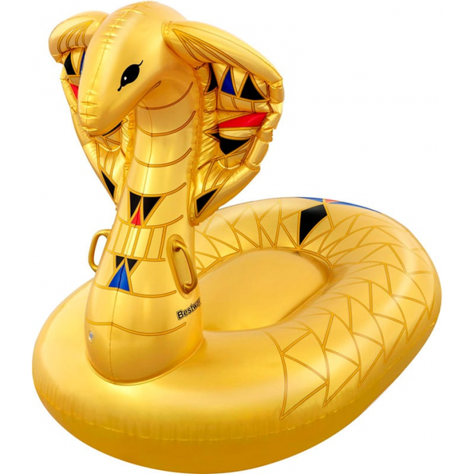Надувная золотая кобра для катания верхом BESTWAY 41445 180х146 см 41445 BW Надувная золотая кобра для катания верхом BESTWAY 41445 180х146 см 41445 BW