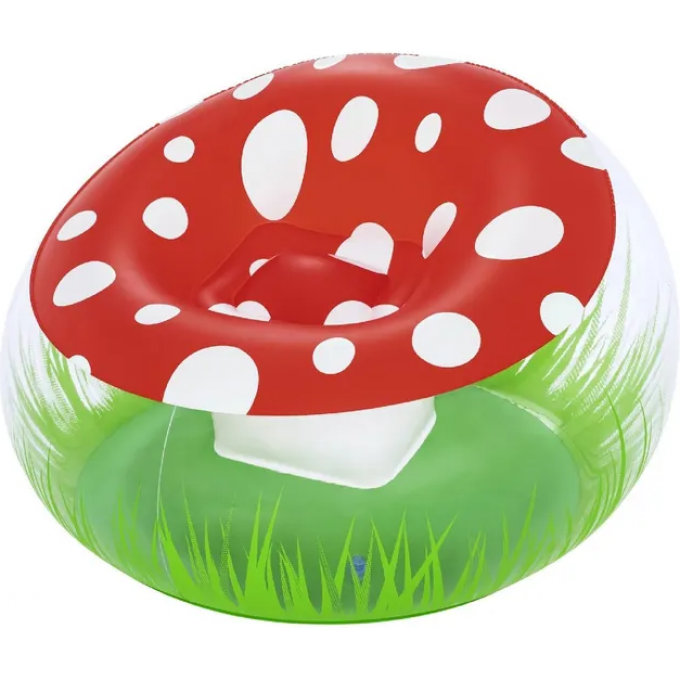 Надувное кресло BESTWAY MIGHTY MUSHROOM 75123 112x112x66см, до 75 кг, от 6 лет 75123 BW Надувное кресло BESTWAY MIGHTY MUSHROOM 75123 112x112x66см, до 75 кг, от 6 лет 75123 BW