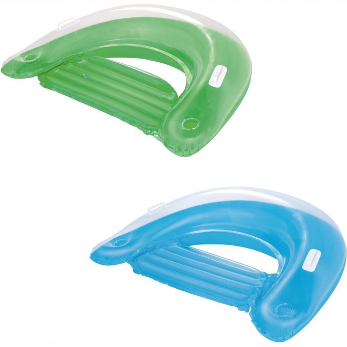 Надувное круг-кресло BESTWAY 152х99см с ручками и подстаканником, до 90кг, 2 вида 43118 BW Надувное круг-кресло BESTWAY 152х99см с ручками и подстаканником, до 90кг, 2 вида 43118 BW