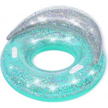 Надувной круг BESTWAY Блеск 117х117см, со спинкой, от 10 лет Надувной круг BESTWAY Блеск 117х117см, со спинкой, от 10 лет