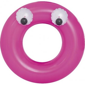 Надувной круг BESTWAY ГЛАЗАСТИКИ 91 см, от 10 лет, розовый Надувной круг BESTWAY ГЛАЗАСТИКИ 91 см, от 10 лет, розовый