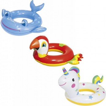 Надувной круг BESTWAY ЖИВОТНЫЕ 3-6 лет, 3 вида Надувной круг BESTWAY ЖИВОТНЫЕ 3-6 лет, 3 вида