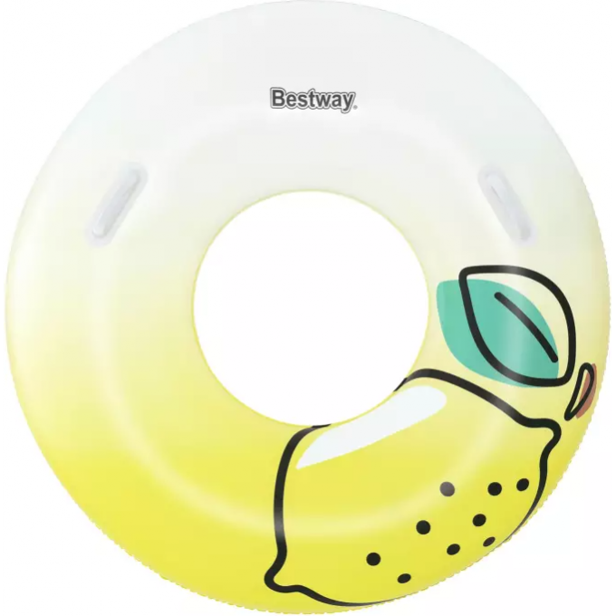 Надувной круг BESTWAY "ЛИМОН" 1,14 м до 100 кг от 12 лет 36448 BW Надувной круг BESTWAY "ЛИМОН" 1,14 м до 100 кг от 12 лет 36448 BW